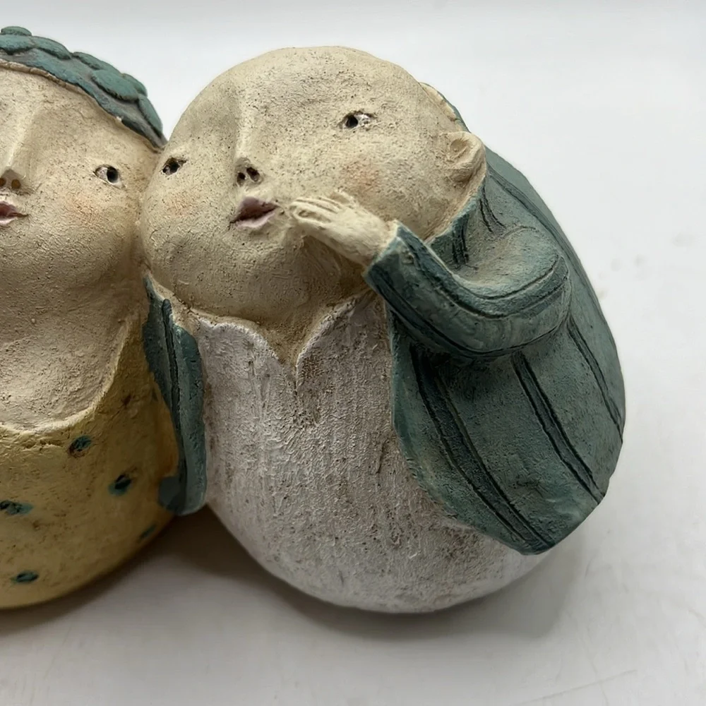 Beryl & George Art Sweet Nothings Sculpture Man Woman Couple Figurine Decor - Picture 8 of 11